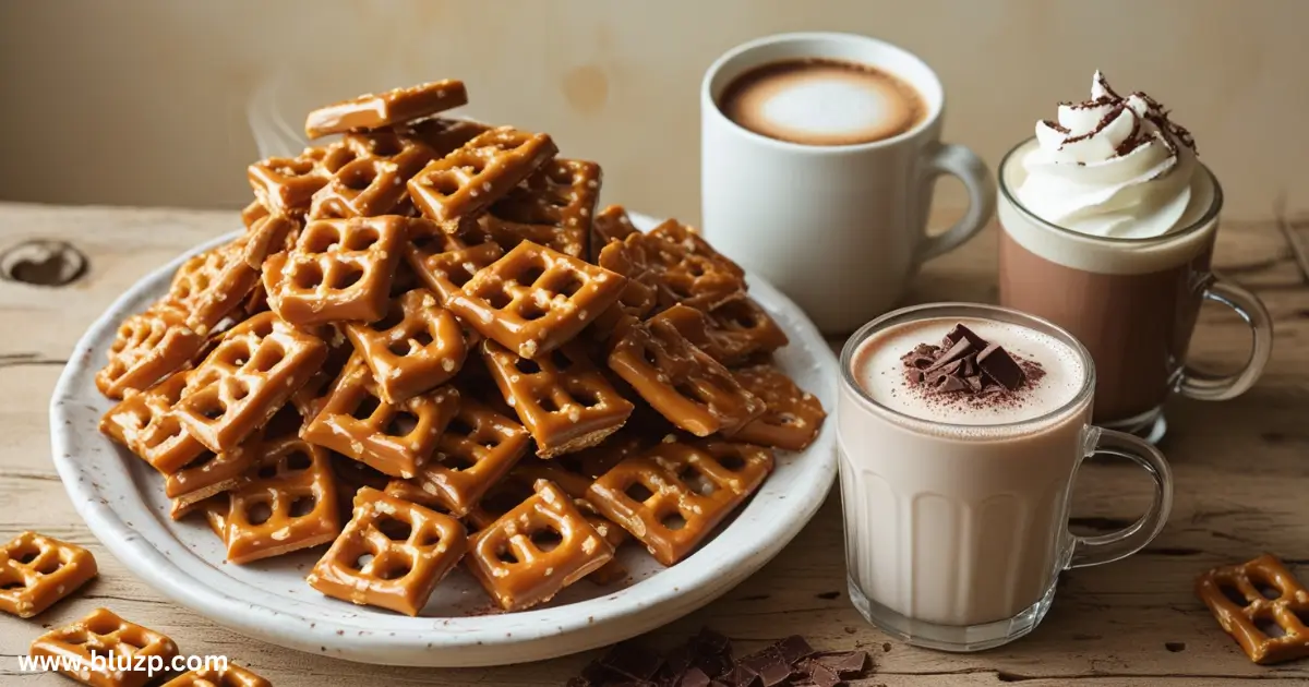 Best Drinks to Pair With Caramel Pretzel Crack Bars