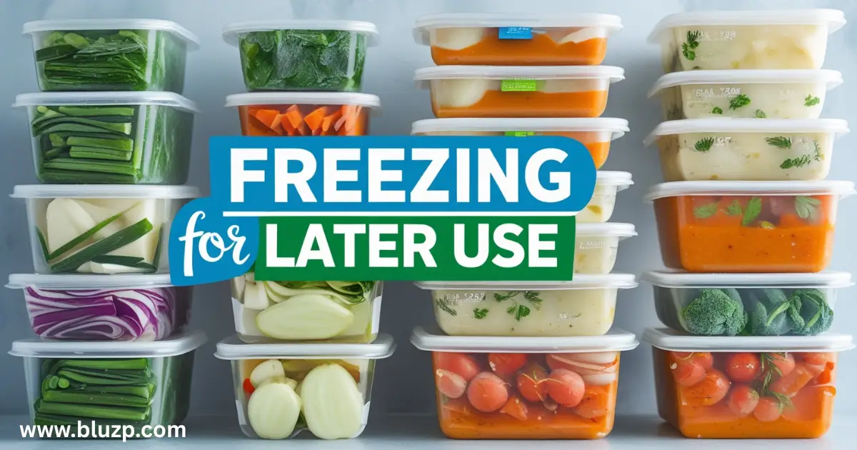 Freezing for Later Use