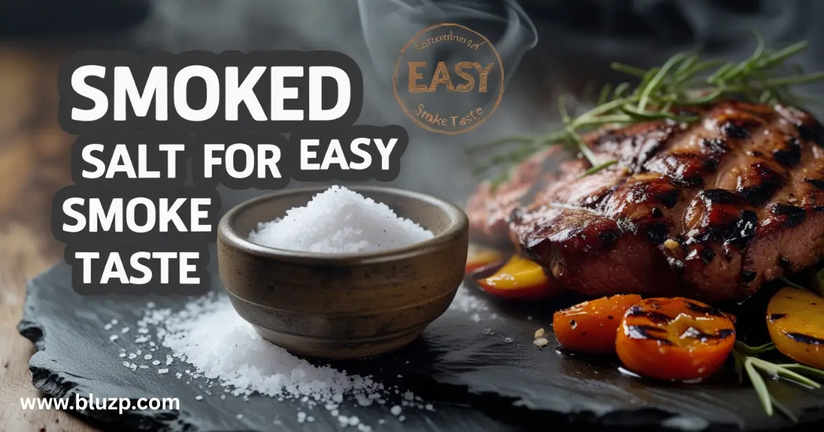 Smoked Salt for Easy Smoke Taste