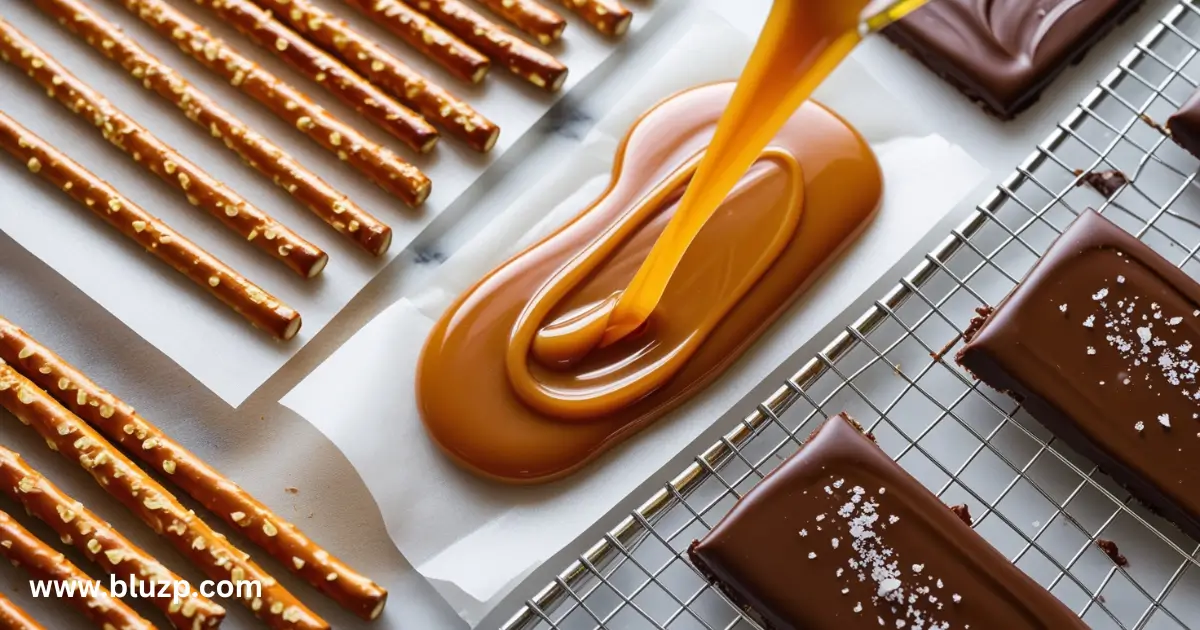 Step-by-Step Guide to Making No Bake Caramel Pretzel Crack Bars
