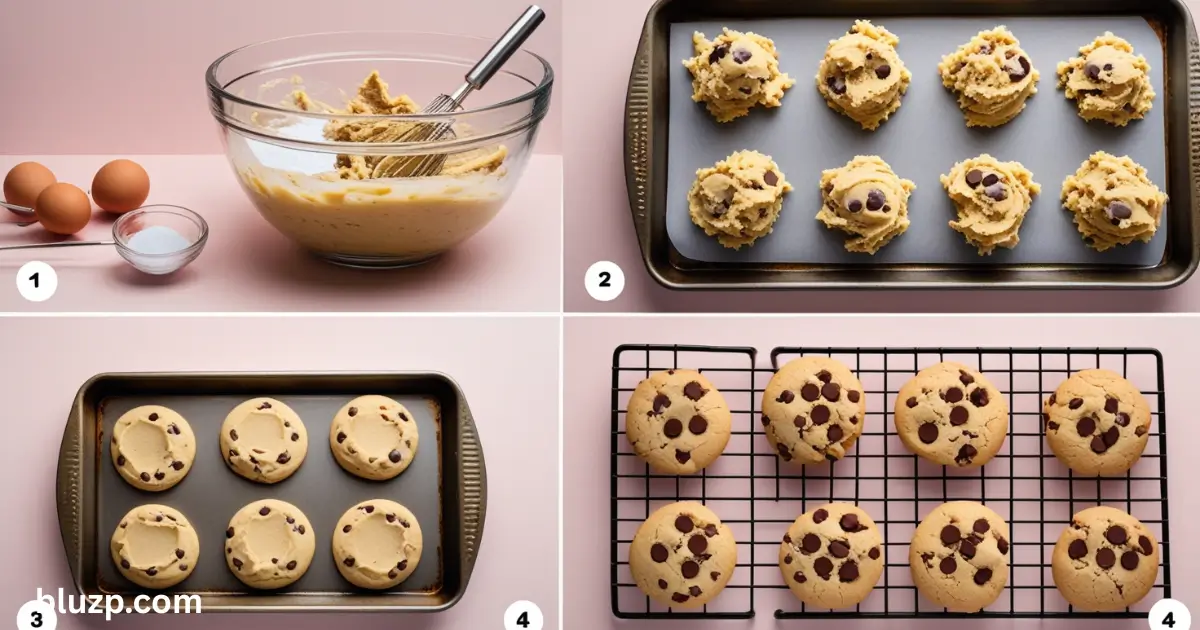 3 Ingredients Red Velvet Cookie Recipe Step-by-Step