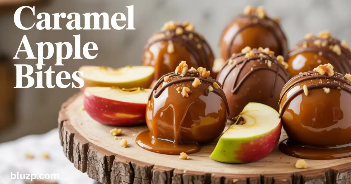 Caramel Apple Bites