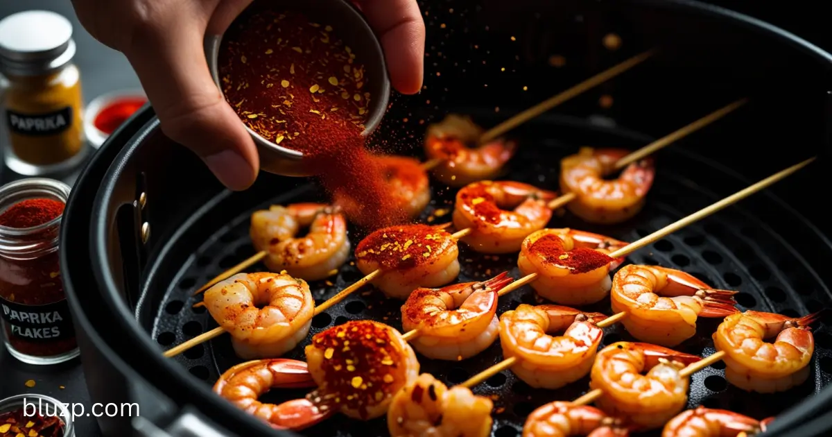 Squeeze in paprika and chili flakes to create flavor
