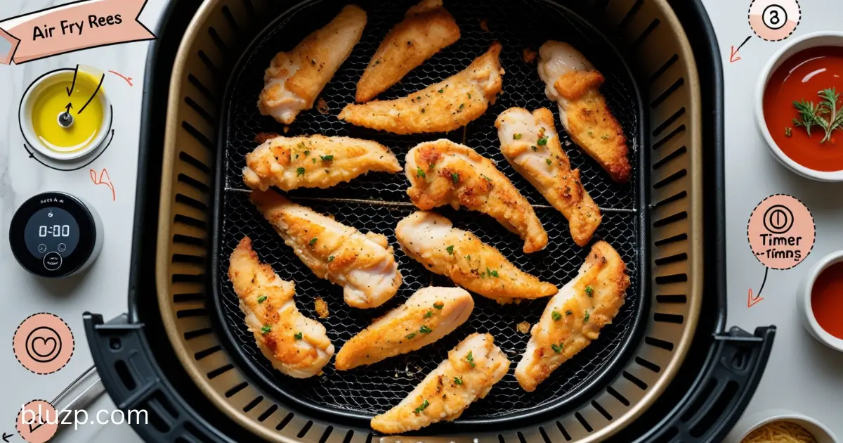 The Right Method for Heating Chicken Strips in an Air Fryer